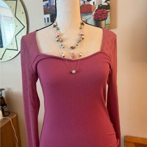 Pink Long Sleeve Top 🎃